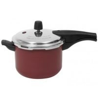 Panela de Pressão Tramontina Antiaderente - Vermelho 4,5L Vancouver Panela de Pressão Tramontina Antiaderente - Vermelho 4,5L Vancouver