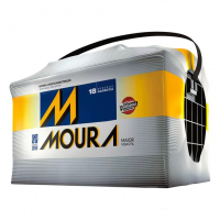 Bateria Automotiva Moura M70KE Selada 70 Amperes Positivo Esquerdo Bateria Automotiva Moura M70KE Selada 70 Amperes Positivo Esquerdo