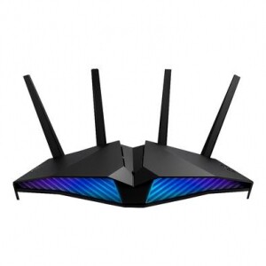 Roteador Gamer Asus RT-AX82U 5400Mbps WiFi6 Aura RGB AiMesh - 90IG05G0-MY8R10 Roteador Gamer Asus RT-AX82U 5400Mbps WiFi6 Aura RGB AiMesh - 90IG05G0-MY8R10