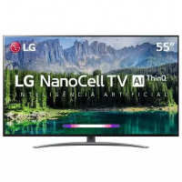 Smart TV LED 55 4K LG 55SM8600 NanoCell 4 HDMI 2 USB Wi-Fi Bluetooth 120Hz Dolby Vision + Dolby Atmos Smart TV LED 55 4K LG 55SM8600 NanoCell 4 HDMI 2 USB Wi-Fi Bluetooth 120Hz Dolby Vision + Dolby Atmos