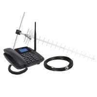 Kit Telefone Celular Intelbras 4114211 CFA 4211 Longo Alcance Preto Kit Telefone Celular Intelbras 4114211 CFA 4211 Longo Alcance Preto