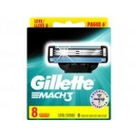 Carga Sensitive Gillette Mach3 L8P6 - 8 unidades Carga Sensitive Gillette Mach3 L8P6 - 8 unidades