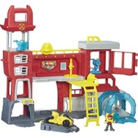 Conjunto Transformers Quartel dos Bots - Playskool Conjunto Transformers Quartel dos Bots - Playskool