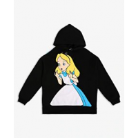 Blusa Moletom Alice no País das Maravilhas - Preto Blusa Moletom Alice no País das Maravilhas - Preto