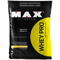 Whey Pro 1,5Kg - Baunilha - Max Titanium Whey Pro 1,5Kg - Baunilha - Max Titanium