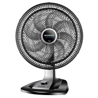Ventilador de Mesa Mondial VTX-40-8P Preto - 40 cm Ventilador de Mesa Mondial VTX-40-8P Preto - 40 cm
