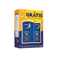 Protetor Solar Nivea Sun Protect Hidrata Fps50 200ml Gratis + Nivea Sun Protect Hidrata Fps50 125ml Protetor Solar Nivea Sun Protect Hidrata Fps50 200ml Gratis + Nivea Sun Protect Hidrata Fps50 125ml