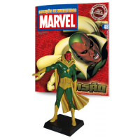 Action Figure Marvel Figurines: Visão #48 - Eaglemoss Action Figure Marvel Figurines: Visão #48 - Eaglemoss