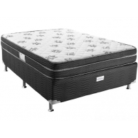 Cama Box Casal (Box + Colchão) Ortobom Mola - 50cm de Altura Physical Mônaco Cama Box Casal (Box + Colchão) Ortobom Mola - 50cm de Altura Physical Mônaco
