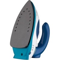 Ferro de Passar Cadence IRO050 Power Compact Azul e Branco Bivolt Ferro de Passar Cadence IRO050 Power Compact Azul e Branco Bivolt