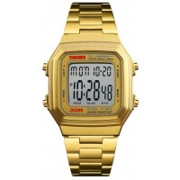 Relogio Digital Skmei 1337 Unissex Dourado Relogio Digital Skmei 1337 Unissex Dourado