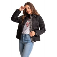 Jaqueta Puffer Angelica Guess W9322LMP758 Jaqueta Puffer Angelica Guess W9322LMP758