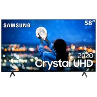 Smart TV LED 58 UHD 4K Samsung 58TU7000 Crystal UHD HDR Borda Infinita Controle Remoto Único Bluetooth Visual Liv Smart TV LED 58 UHD 4K Samsung 58TU7000 Crystal UHD HDR Borda Infinita Controle Remoto Único Bluetooth Visual Liv