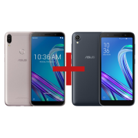 Zenfone Max Pro (M1) 3GB/32GB Prata + ZenFone Live (L1) Snapdragon 430 Preto Zenfone Max Pro (M1) 3GB/32GB Prata + ZenFone Live (L1) Snapdragon 430 Preto
