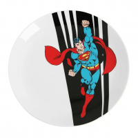 Prato para Sobremesa DC Super-Homem 19cm - Home Style Prato para Sobremesa DC Super-Homem 19cm - Home Style