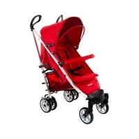 Carrinho de Bebê Cosco 6 Rodas 4 Posições Suporta Crianças de Até 15Kg Deluxe Plus IMP01349 Vermelho Carrinho de Bebê Cosco 6 Rodas 4 Posições Suporta Crianças de Até 15Kg Deluxe Plus IMP01349 Vermelho