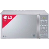 Micro-ondas LG EasyClean MH7053R Grill 30 litros Prata Espelhado Micro-ondas LG EasyClean MH7053R Grill 30 litros Prata Espelhado