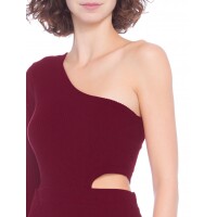 Body Canelado Ombro - Calvin Klein Jeans - Vermelho Body Canelado Ombro - Calvin Klein Jeans - Vermelho
