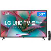 Smart TV 4K LED 50” LG 50UN7310 Wi-Fi Bluetooth 3 HDMI 2 USB - 50UN7310PSC Smart TV 4K LED 50” LG 50UN7310 Wi-Fi Bluetooth 3 HDMI 2 USB - 50UN7310PSC