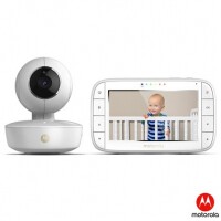Babá Eletrônica Motorola Mbp36xl Tela de 5, Alcance de até 300m com Visor Colorido e Visão Noturna Babá Eletrônica Motorola Mbp36xl Tela de 5, Alcance de até 300m com Visor Colorido e Visão Noturna