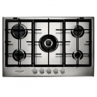 Cooktop Brastemp 5 Bocas Gourmand Inox - BDK75DR 220V Cooktop Brastemp 5 Bocas Gourmand Inox - BDK75DR 220V