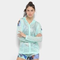 Jaqueta Adidas Collab Jacket Feminina - Verde água Jaqueta Adidas Collab Jacket Feminina - Verde água