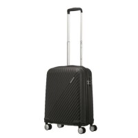 Mala de Bordo American Tourister Visby com Rodas Duplas com Giro 360° em ABS – Preto - By Samsonite Mala de Bordo American Tourister Visby com Rodas Duplas com Giro 360° em ABS – Preto - By Samsonite