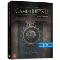Blu-ray Steelbook Game Of Thrones: 3ª Temporada - 5 Discos Blu-ray Steelbook Game Of Thrones: 3ª Temporada - 5 Discos