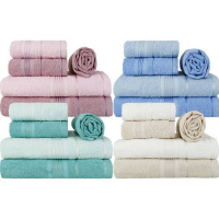Jogo de Toalhas Banhão 5 Peças Rosa Honey - Basic+ Jogo de Toalhas Banhão 5 Peças Rosa Honey - Basic+
