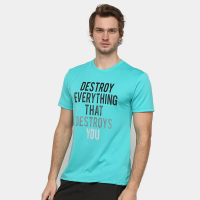 Camiseta Gonew Destroy Masculina - Verde Camiseta Gonew Destroy Masculina - Verde