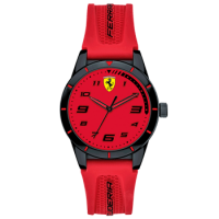 Relógio Scuderia Ferrari Infantil Borracha Vermelha - 860008 Relógio Scuderia Ferrari Infantil Borracha Vermelha - 860008