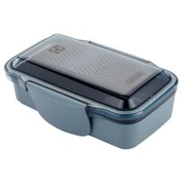 Lunch Box Electrolux em PS e AS – Preta/Cinza - Marmita Lunch Box Electrolux em PS e AS – Preta/Cinza - Marmita