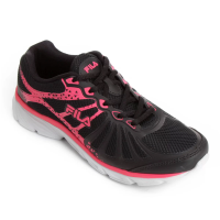 2 Unidades - Tênis Fila Allure Feminino Preto e Rosa 2 Unidades - Tênis Fila Allure Feminino Preto e Rosa