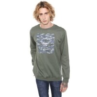 Moletom Flanelado Fechado FiveBlu Legacy Camo Verde Moletom Flanelado Fechado FiveBlu Legacy Camo Verde