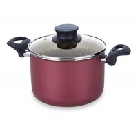 Caldeirão de Alumínio com Revestimento Interno de Antiaderente Tramontina 20cm Vermelho Caldeirão de Alumínio com Revestimento Interno de Antiaderente Tramontina 20cm Vermelho