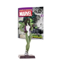 Action Figure Marvel Figurines: Mulher Hulk #38 - Eaglemoss Action Figure Marvel Figurines: Mulher Hulk #38 - Eaglemoss