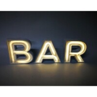 Enfeite com Led Bar Branco - A/CASA Enfeite com Led Bar Branco - A/CASA