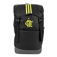 Mochila do Flamengo Adidas - Preto e Amarelo Mochila do Flamengo Adidas - Preto e Amarelo
