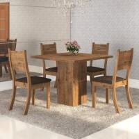 Conjunto Mesa 4 Cadeiras Arcor Viero Conjunto Mesa 4 Cadeiras Arcor Viero