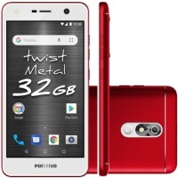 Smartphone Positivo Twist Metal S531 32GB 8MP Tela 5.2´ Vermelho Smartphone Positivo Twist Metal S531 32GB 8MP Tela 5.2´ Vermelho