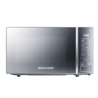Micro-Ondas Brastemp Espelhado 20L Inox - BMS20AR Micro-Ondas Brastemp Espelhado 20L Inox - BMS20AR