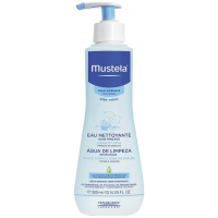 Água de Limpeza sem Enxágue do Rosto ao Bumbum Mustela Bebê 300ml Água de Limpeza sem Enxágue do Rosto ao Bumbum Mustela Bebê 300ml