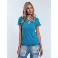 Camiseta com Pérola Feminina Acrobat Camiseta com Pérola Feminina Acrobat