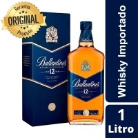 Whisky Ballantines 12 anos 1L Whisky Ballantines 12 anos 1L