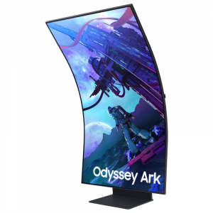 Monitor Gamer Samsung Odyssey Ark 55 2nd Gen 4K Tela Curva 165Hz 1ms FreeSync Premium Pro - LS55CG97WNLXZD