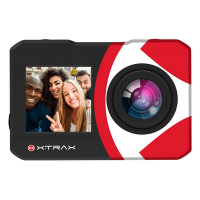 Câmera de Ação XTRAX Selfie 4K 16MP Preta Câmera de Ação XTRAX Selfie 4K 16MP Preta