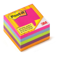 Bloco autoadesivo Post-it 76x76 sortido c/450fls 3M Bloco autoadesivo Post-it 76x76 sortido c/450fls 3M