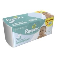 Lenço Umedecido Pampers Fresh Clean - 96 unidades Lenço Umedecido Pampers Fresh Clean - 96 unidades