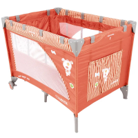 Berço Cercado com Mosquiteiro Relax Vermelho Kiddo Berço Cercado com Mosquiteiro Relax Vermelho Kiddo