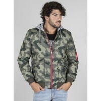 TNG Jaqueta Masculina Militar com Capuz TNG Jaqueta Masculina Militar com Capuz